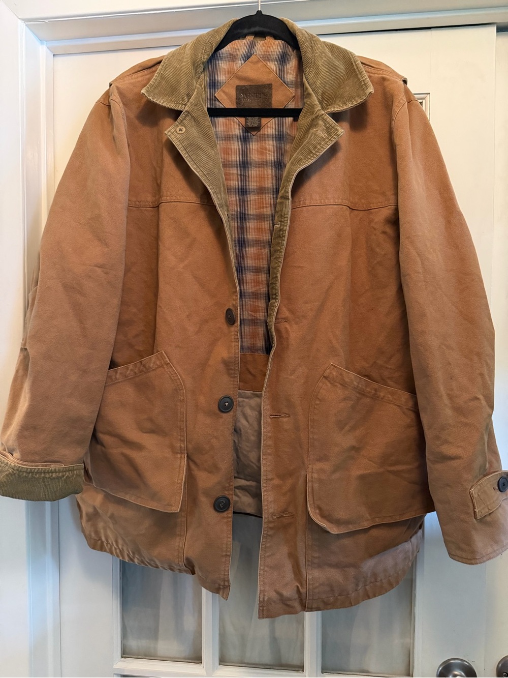 Austin Clothing Co Barn Coat Men’s Large Corduroy Lined Jacket